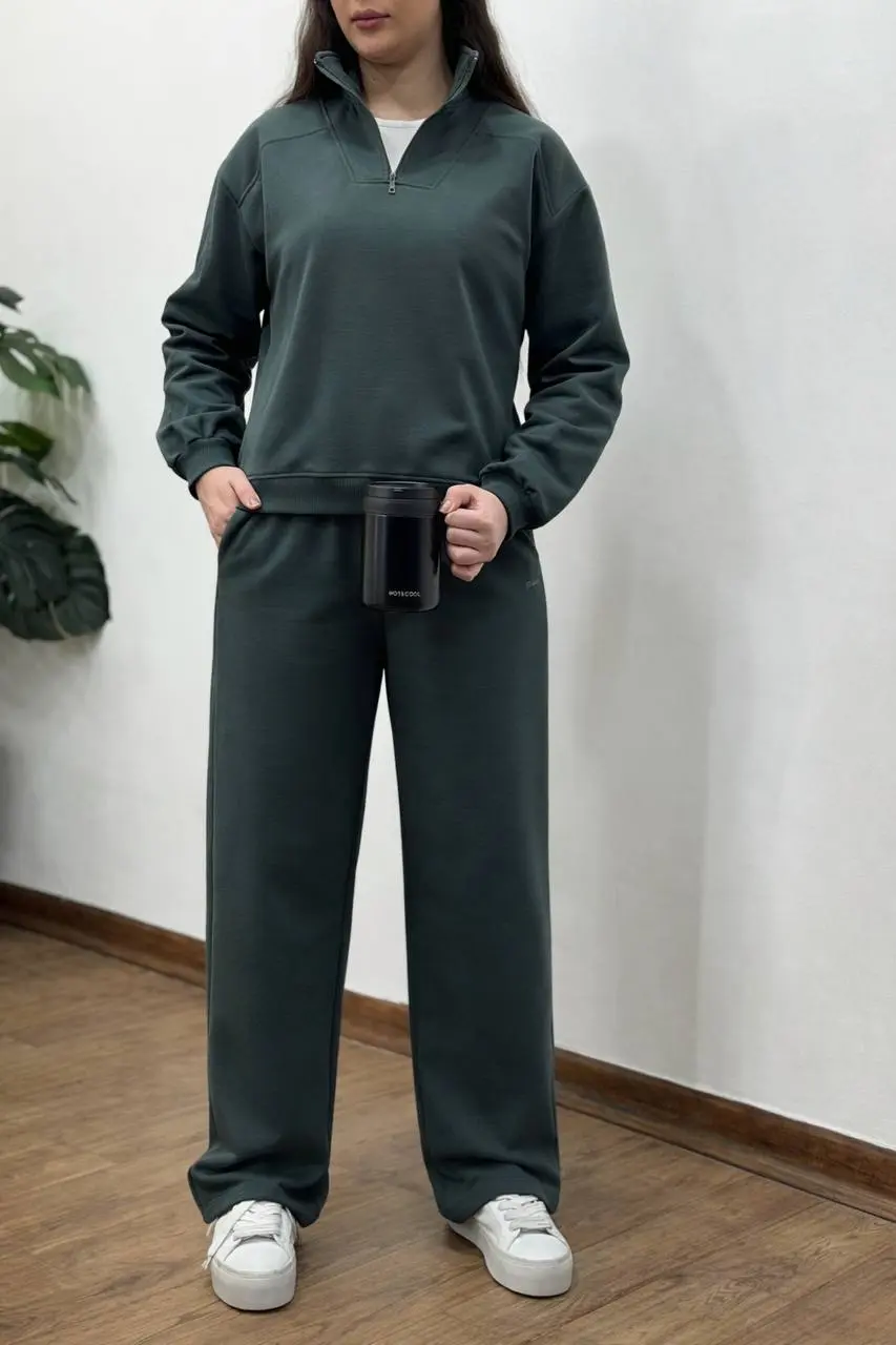 دورس نیم زیپ زنانه لئا